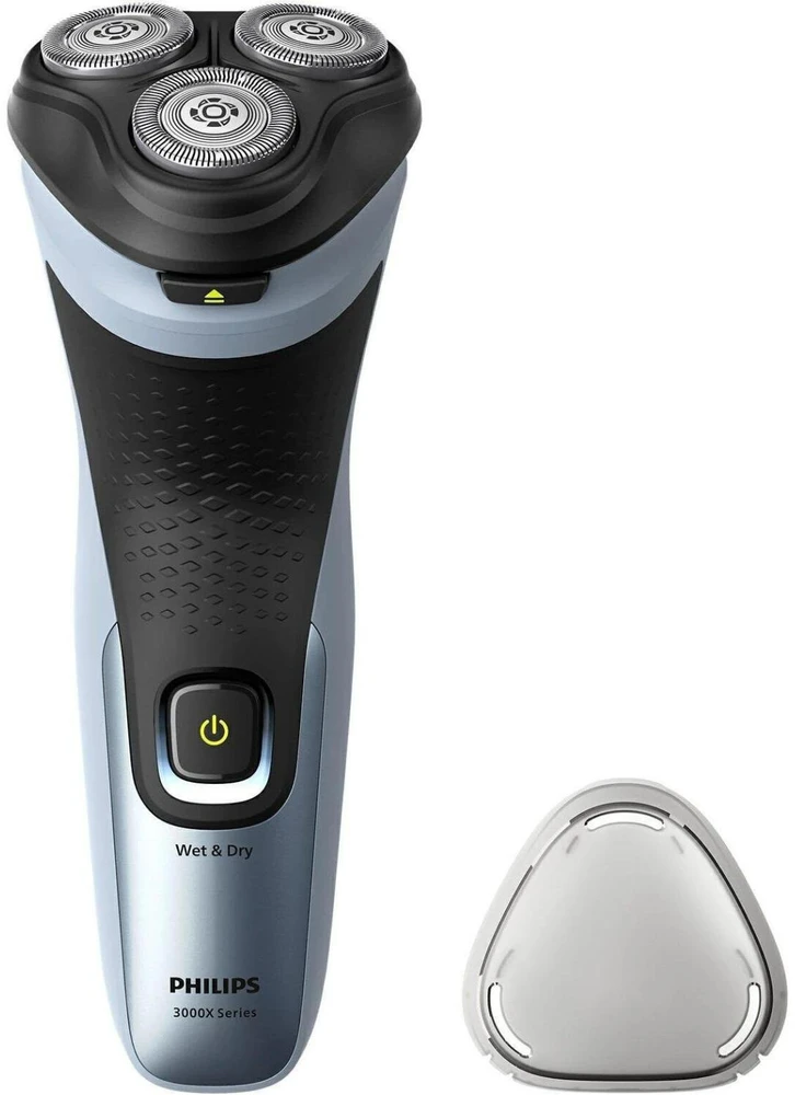 Barzdaskutė Philips X3063/00 men's shaver Rotation shaver Trimmer Juodas, Mėlyna