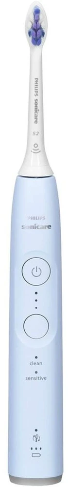 Elektrinis dantų šepetėlis Philips Sonicare Series 6100 HX7406/02, Žydras