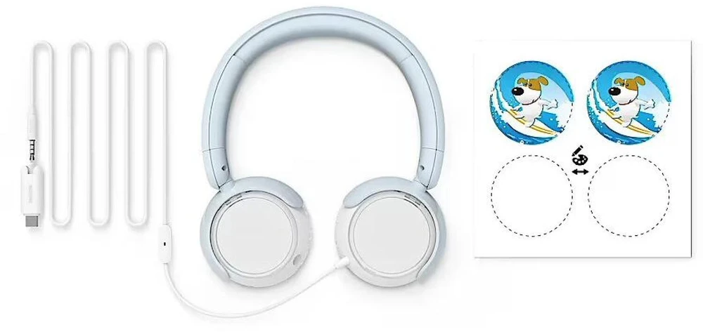 Philips Ausinės su laidu vaikams TAK2000BL/00
