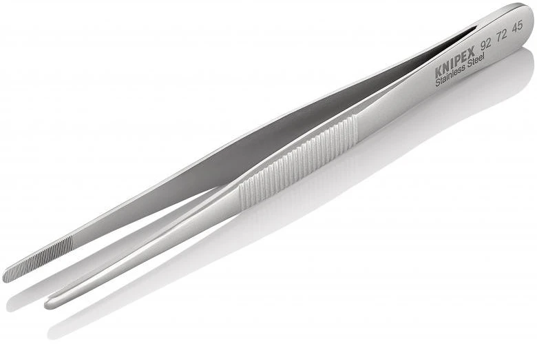 Precizinis pincetas 145mm, nerūdijančio plieno, Knipex