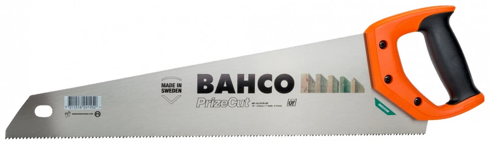Grūdintų dantų pjūklas 550mm 7/8 BAHCO
