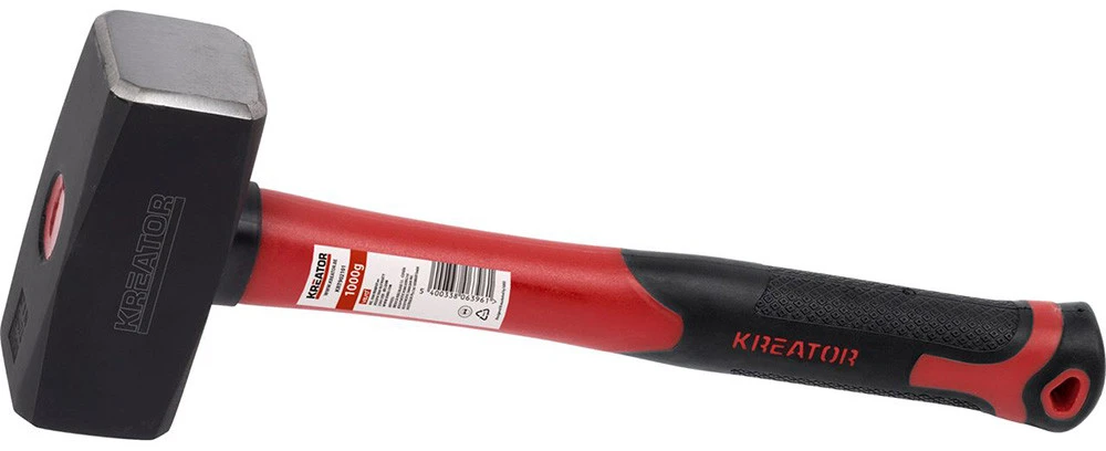 Plaktukas, stiklo pluošto rankena 2000g KRT902104 KREATOR