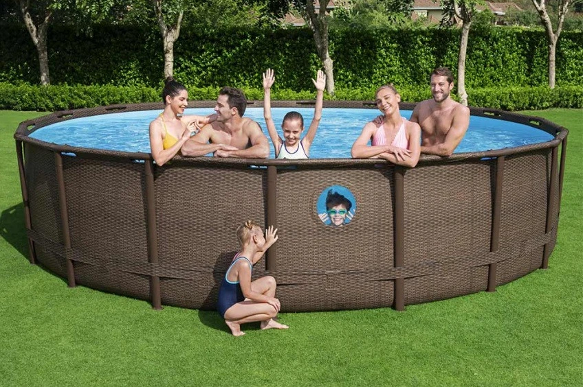 Baseinas Bestway Power Steel™ Swim Vista Series™ 4.88m x 1.22m (56725)