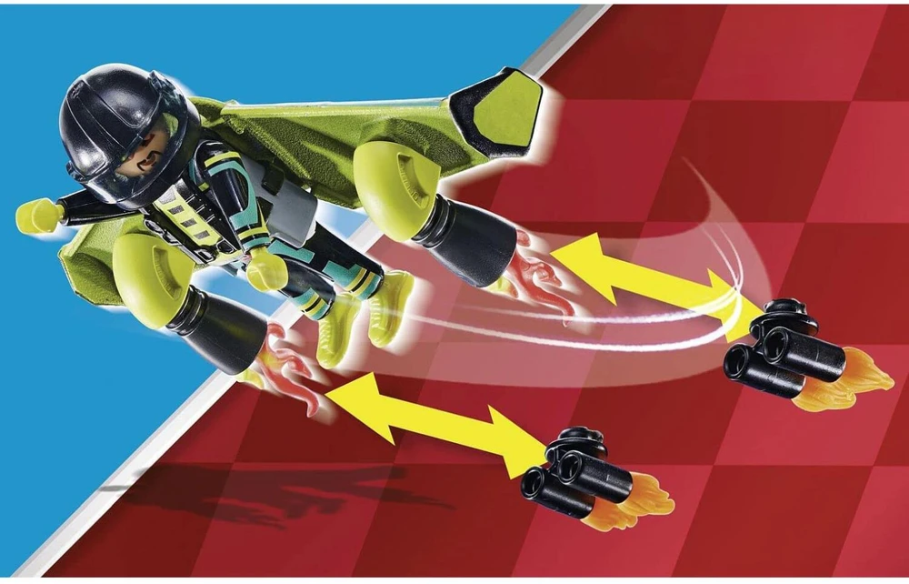 Playmobil PLAYOBIL 70834 Air Stuth Show Degalinės žaislas