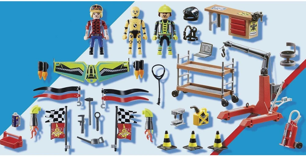 Playmobil PLAYOBIL 70834 Air Stuth Show Degalinės žaislas