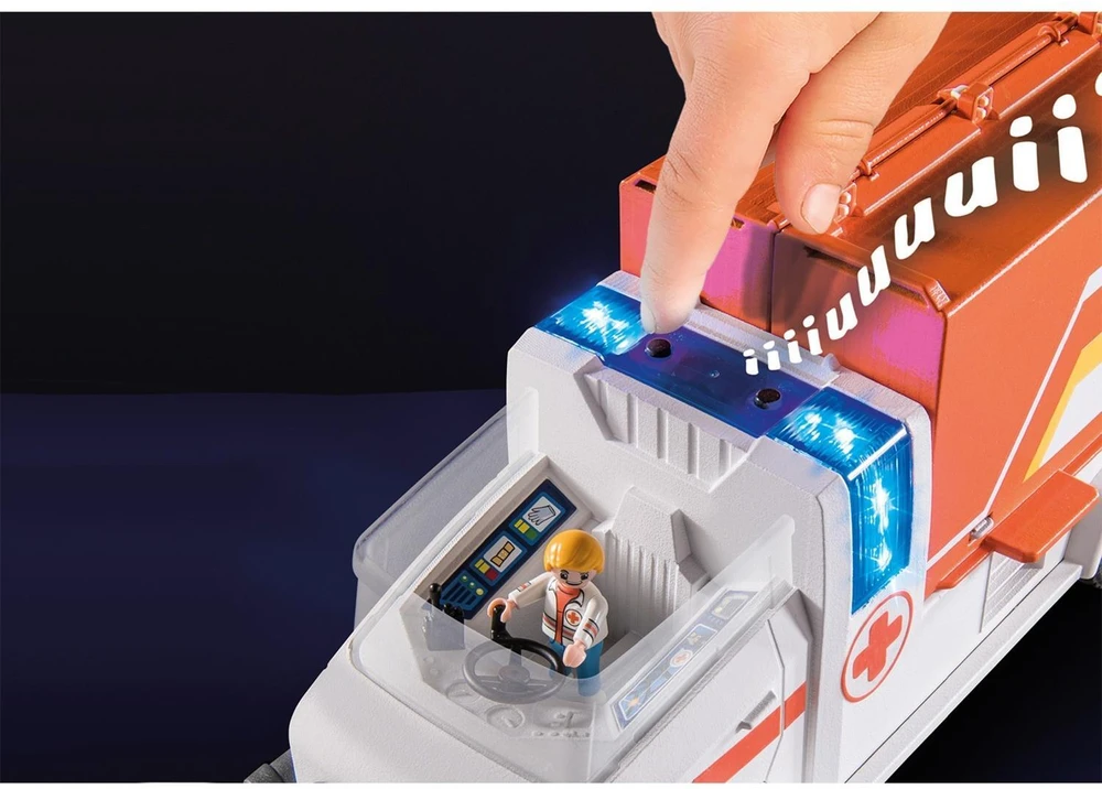 Playmobil Rinkinys figūrėlės ANTIS ON CALL 70913 Važiuoklė greitoji pagalba