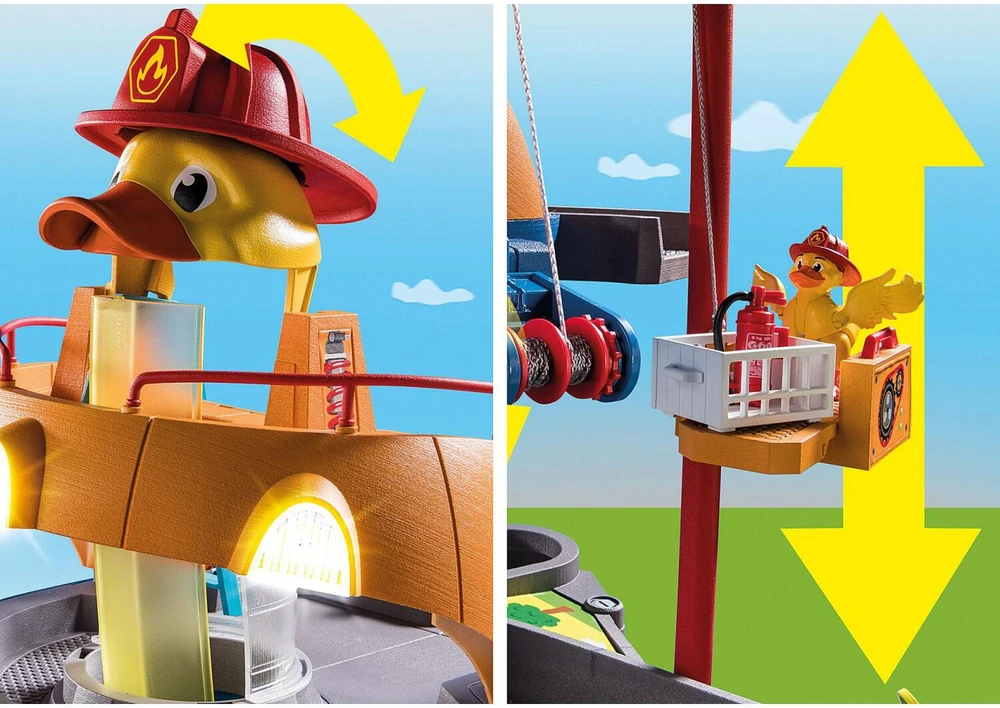 Playmobil „Duck on Call 70910“ būstinės figūrėlių rinkinys