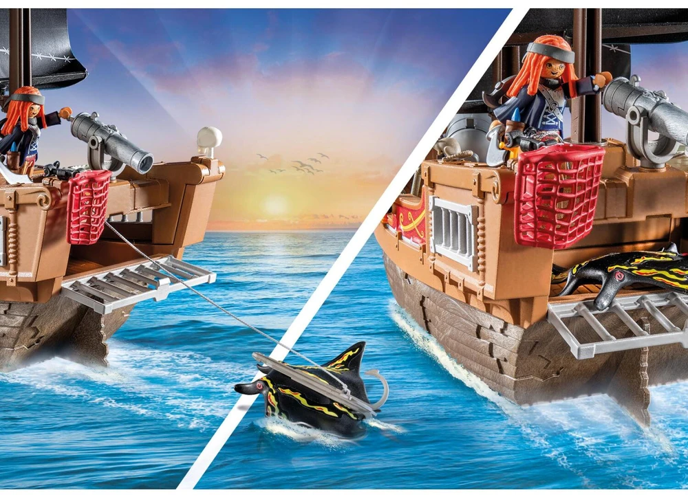 71530 PLAYMOBIL® Pirates, piratų laivas