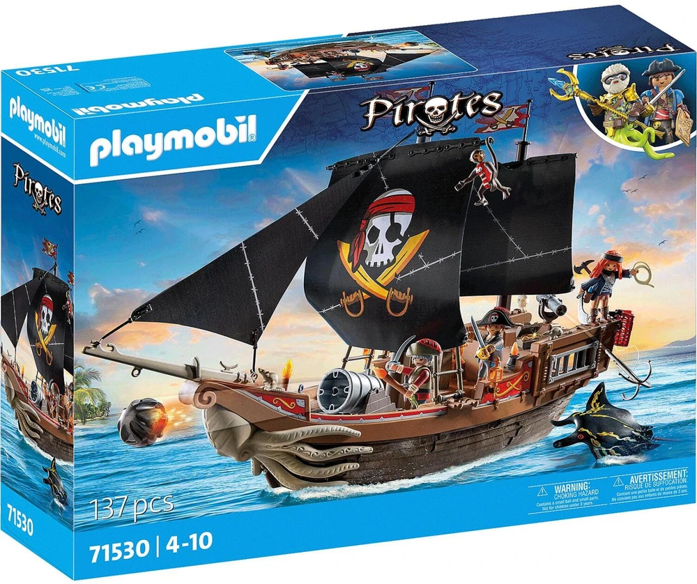 71530 PLAYMOBIL® Pirates, piratų laivas