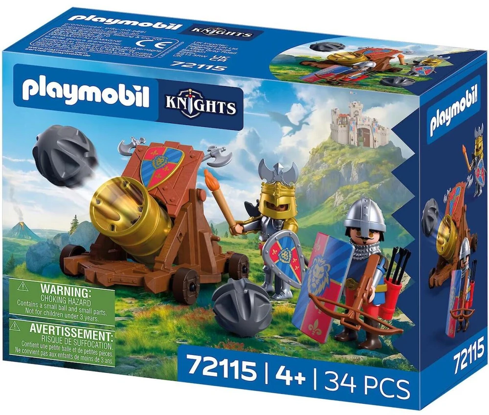 PLAYMOBIL – Šaunamasis liūtas riteriai (72115)