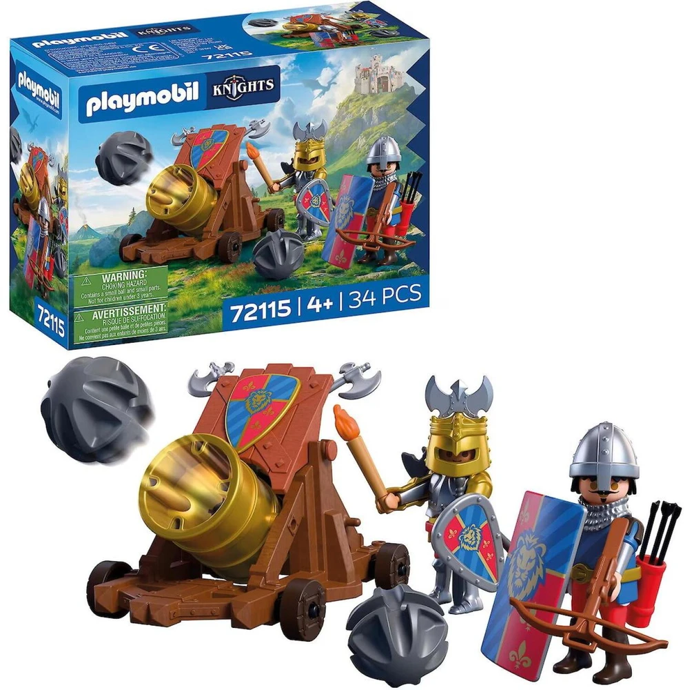 PLAYMOBIL – Šaunamasis liūtas riteriai (72115)
