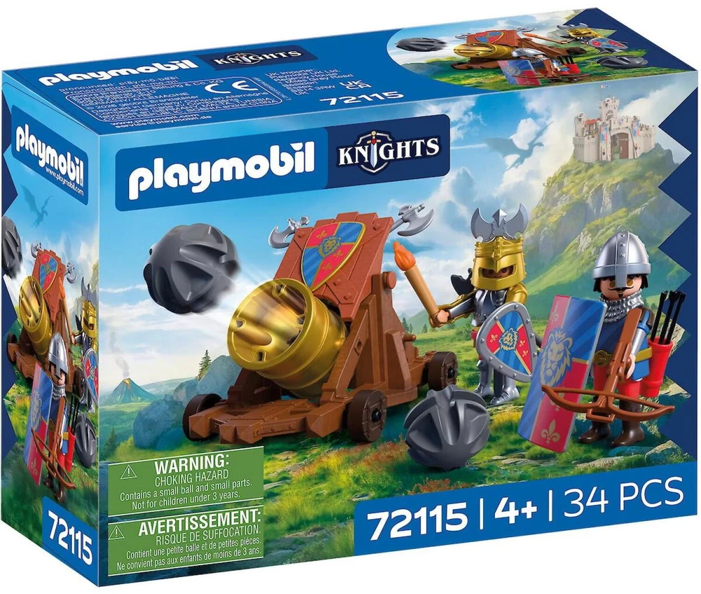PLAYMOBIL – Šaunamasis liūtas riteriai (72115)