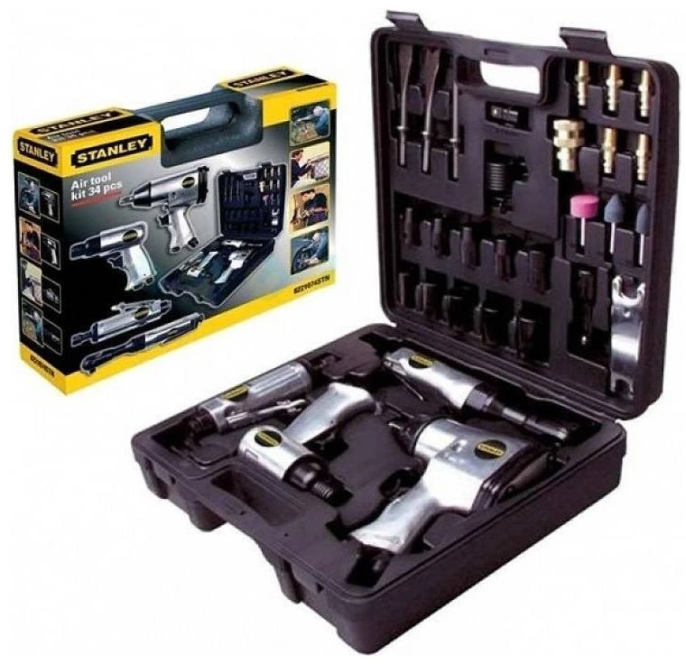 Pneumatinių įrankių komplektas Stanley 8221074STN