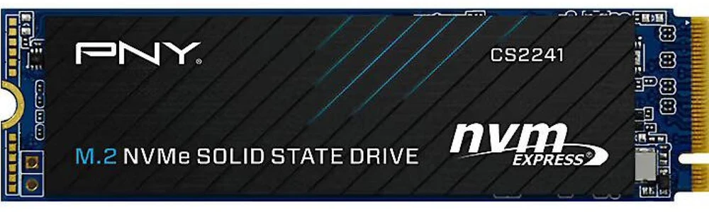 PNY M280CS2241-2TB-RB SSD diskas, M.2 PCI Express 4.0 NVMe 3D NAND SSD įrenginys
