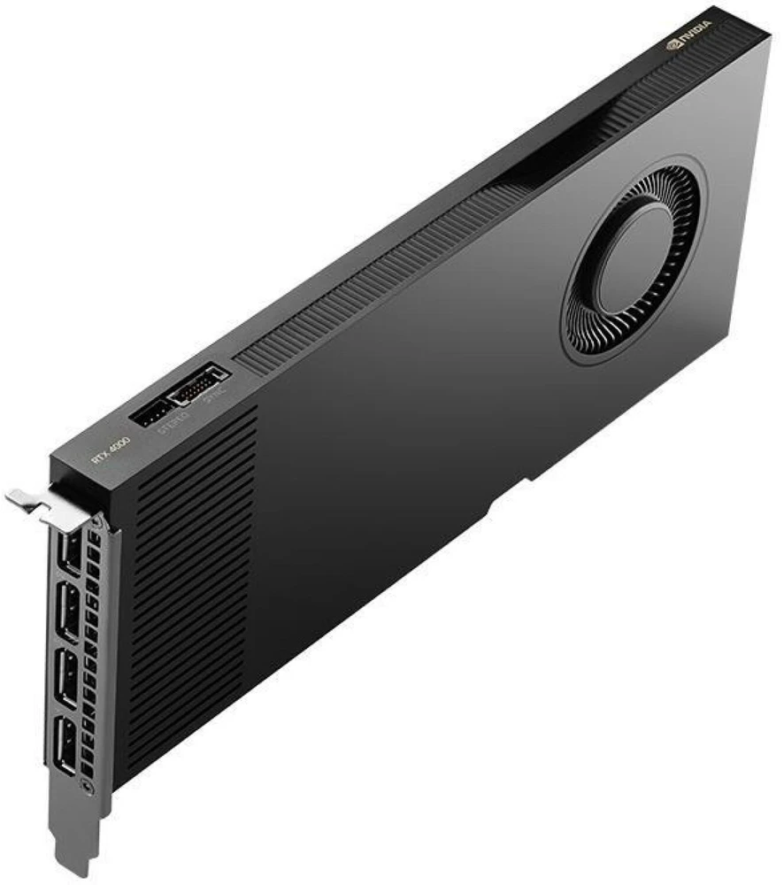 Vaizdo plokštė - PNY NVIDIA RTX 4000 Ada Generation 20 GB GDDR6 160 bitų PCIe 4.0 x16 4× DP 1.4a 210 W