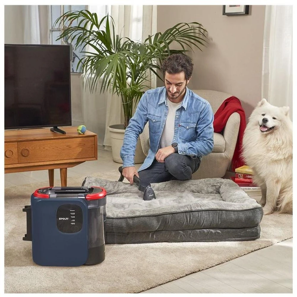 Polti Steam cleaner | StainOver Pet SC40 | Power 2000 W | Vanduo tank capacity 1.6 L | Mėlyna/Juodas