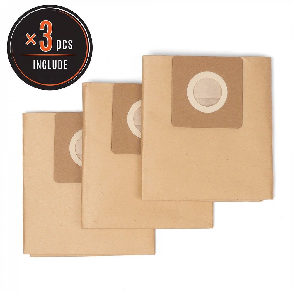 Vacuum Cleaner Priedas DAEWOO Paper Dust Bag 3pcs For DAVC2514S/ DAVC2516S/ DAVC2500SD/ DAVC2014S/ DAVC2014 DAVC25PB