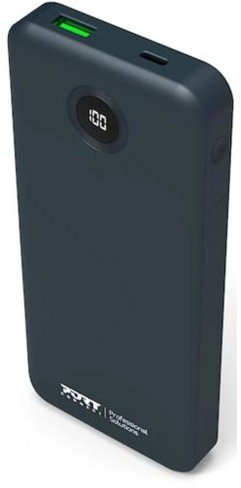 PORT CONNECT Išorinės baterijos 2 x USB-C PD | 10000 mAh | Mėlyna