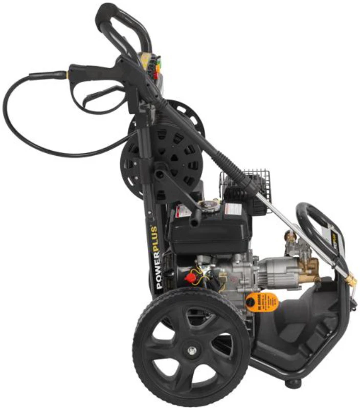 Powerplus benzininis aukšto slėgio plovimo įrenginys POWXG9100 210cc 270bar 540Lh 20m žarna Sidabrinė