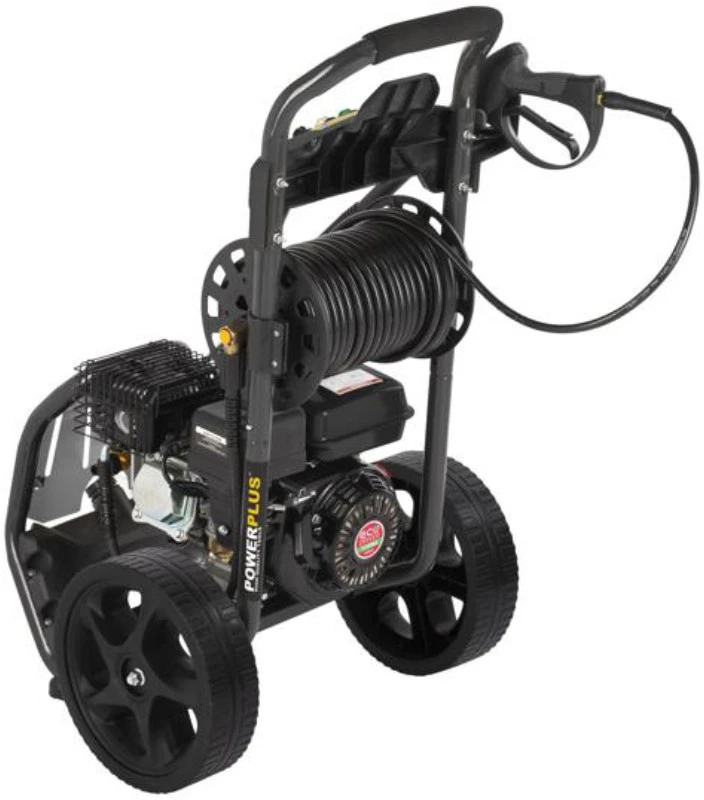 Powerplus benzininis aukšto slėgio plovimo įrenginys POWXG9100 210cc 270bar 540Lh 20m žarna Sidabrinė