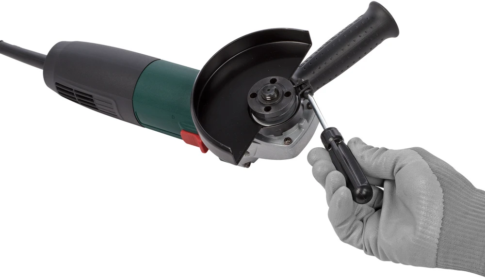 Powerplus Kampinis šlifuoklis POWP1020, 850W, 125mm, 220-240V, 50Hz, 11000min-1, 98dB(A), 4m maitinimo laidas