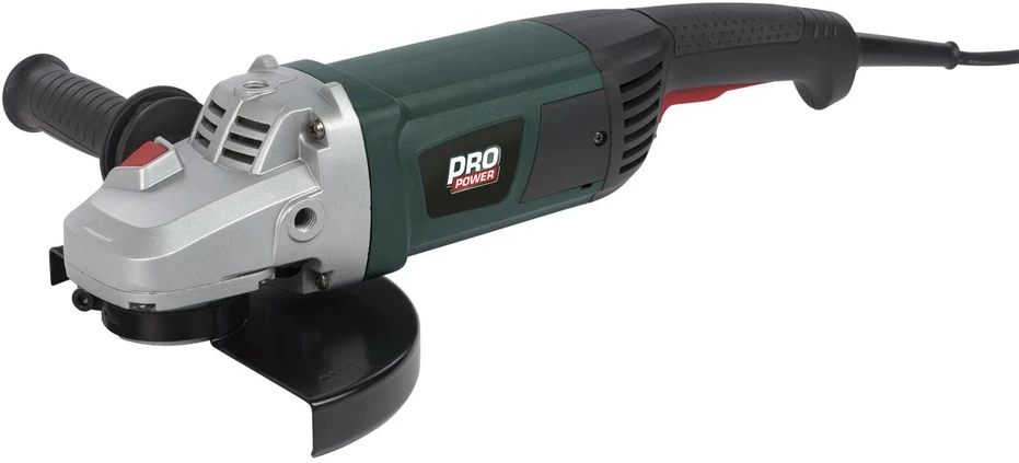 Powerplus Kampinis šlifuoklis POWP1030, 2300W, 230mm, 4m, 6500min-1, 111dB(A), 1 greičio nustatymas