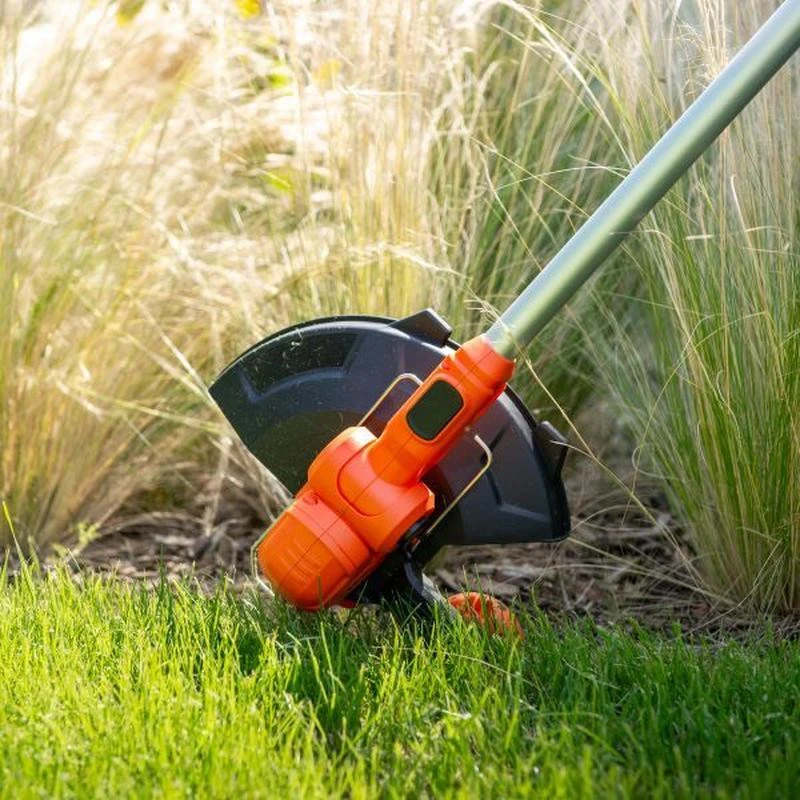 POWERPLUS POWDPG75421 akumuliatorinis žolės trimeris vejos kraštams ir sunkiai pasiekiamoms vietoms pjauti 20V 2Ah 260mm 9000aps/min