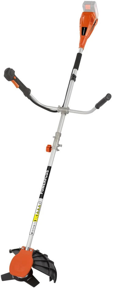 Powerplus POWDPG75510 krūmapjovė, 40V, 330mm, 255mm, 5500min-1, be šepetėlių, 2-in-1, be akumuliatoriaus