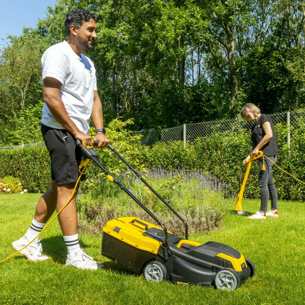 Powerplus POWXG62205T sodo įrankių rinkinys, 1300W, 320mm, 250W, 30L, 25-65mm, 3 pad., 87-92,5cm, 250m²