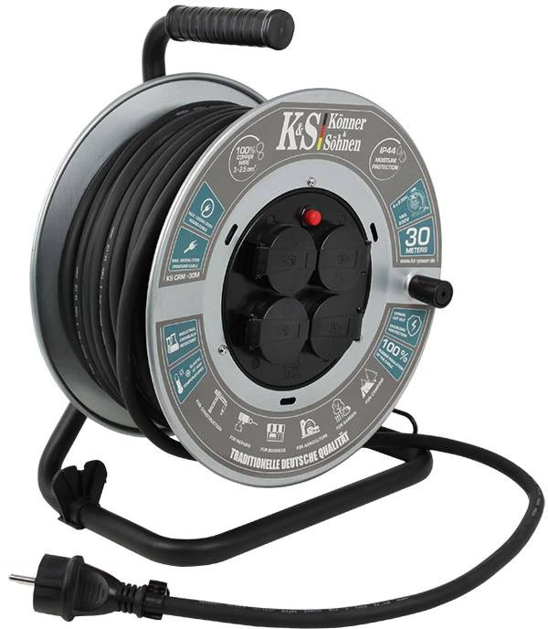 Prailginimo laidas su rite 30m, KS-CRM-30M KONNER & SOHNEN