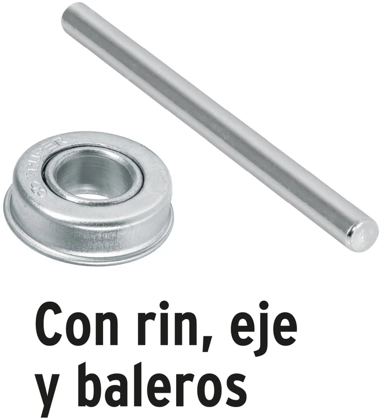 Sustiprintas pneumatinis karučio ratas 41x10cm, su rutuliniu guoliu Truper®