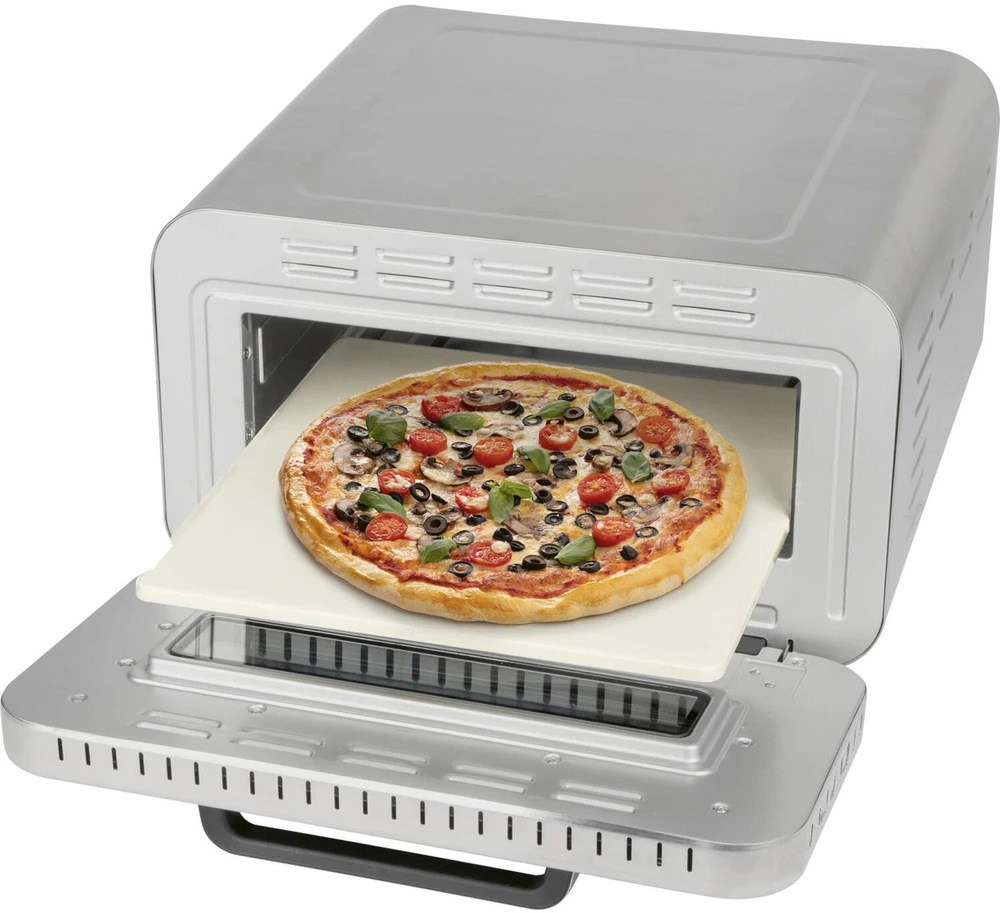 Sumuštinių keptuvas Profi Cook „ProfiCook PC-PO 1323“ picų kepimo aparatas, 1 pica(-os), 2100 W, nerūdijantis plienas