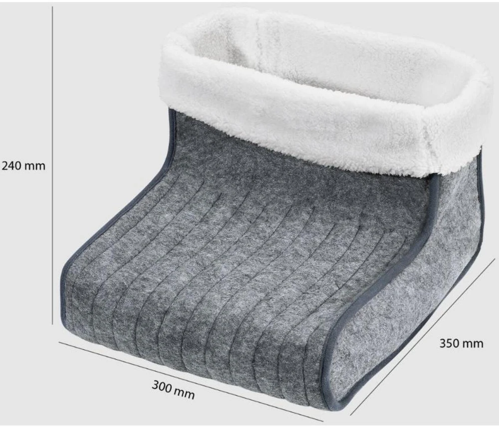 Kojų šildytuvas ProfiCare 330580, pilka, 30 cm x 35 cm PC-FW3058