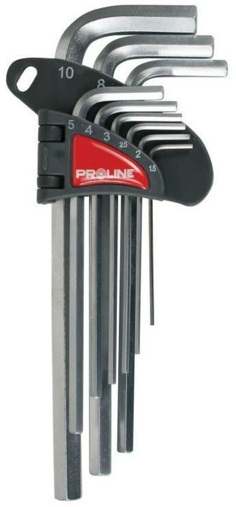 Alleninių raktų rinkinys "Proline" prailginimas. 9gb 1,5-10mm