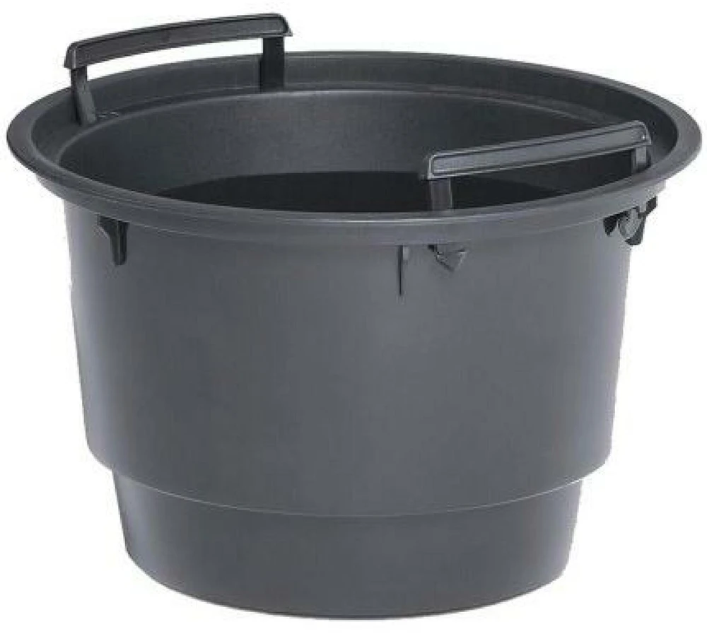 Gėlių vazonas Prosperplast Milly DBMLR300-S433, plastikinis, antracito spalvos