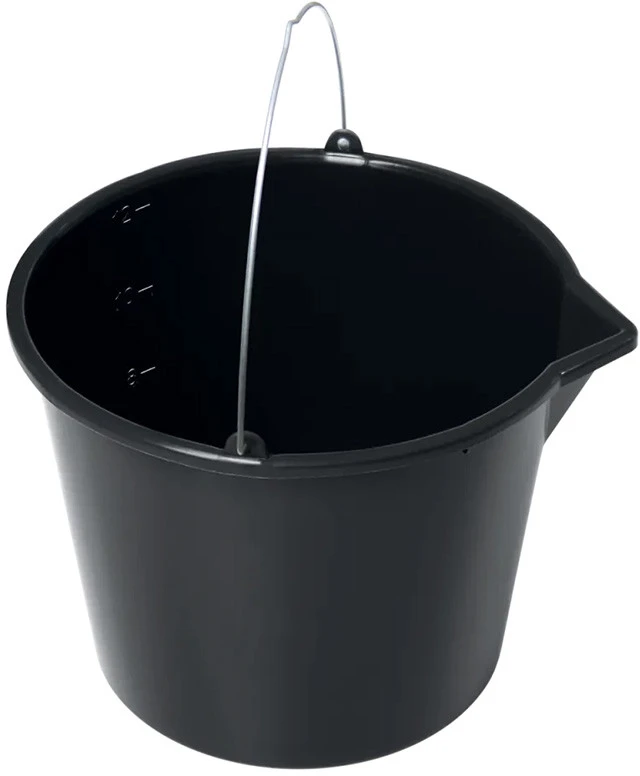 Prosperplast Wiadro Bucket su lejkiem 20 L KBU20L juoda Kistenberg