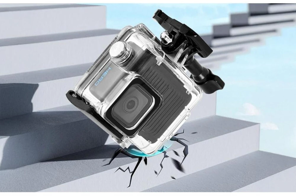 „Puluz“ vandeniui atsparus dėklas „GoPro HERO 4K 2024“ kamerai