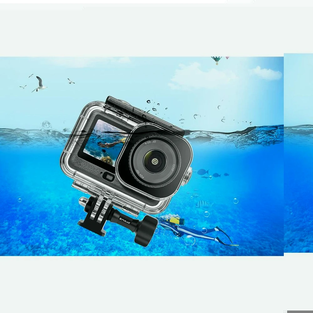 Puluz vandeniui atsparus nardymo dėklas DJI Osmo Action 6 (iki 60 m)