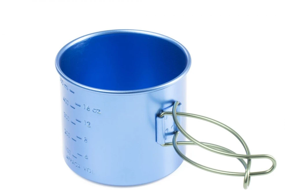 GSI Outdoors Steel Tourist Bottle Cup Mėlyna 591 ml