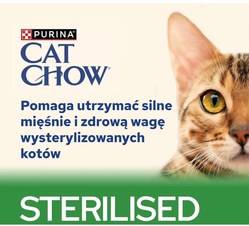 Purina Nestle Drėgnas Kačių Maistas - PURINA Cat Chow Sterilizuotoms Katėms Su Vištiena Ir Baklažanu 85 g