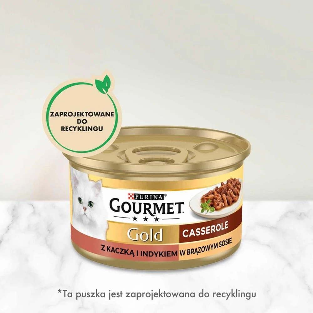 Purina Nestle Drėgnas Kačių Maistas - Purina GOURMET GOLD 85 g