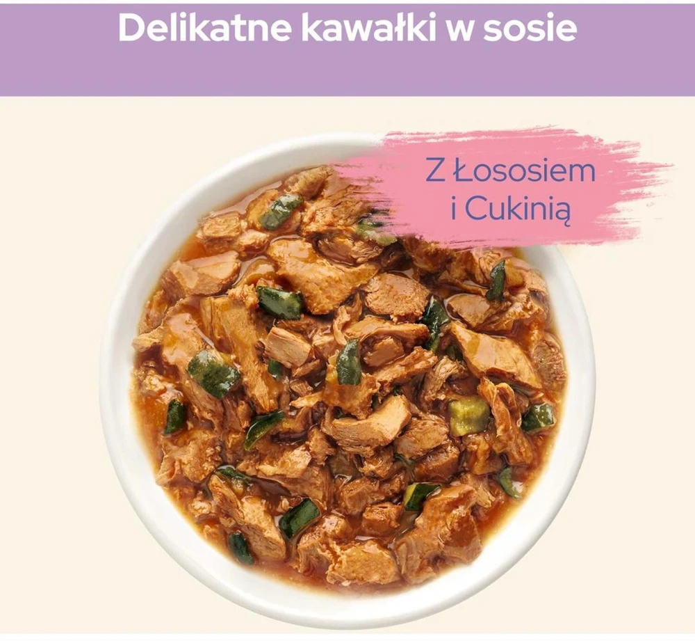 Purina Nestle Drėgnas Kačių Maistas - Purina Cat Chow Sensitive Lašiša Ir Cukinija Padaže 85 g