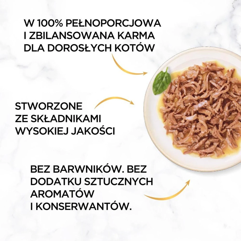 Purina Nestle Drėgnas Kačių Maistas - Purina Gourmet Gold Su Jūros Žuvimi - 85g