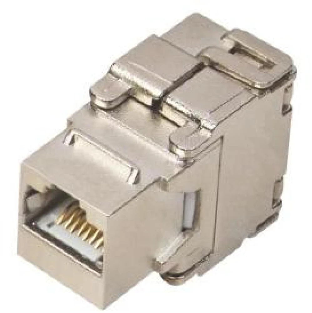 Q Lantec Jungtis - Alantec MKB-S6-1 RJ45 Moteriška 1.5A Sidabrinė