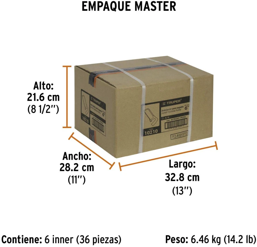 Mini metalo pjūklelis "Junior" 150mm Truper®