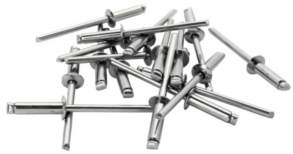 Kniedės aukštos kokybės Al 4,8x25mm 50vnt + Drill C, Rapid