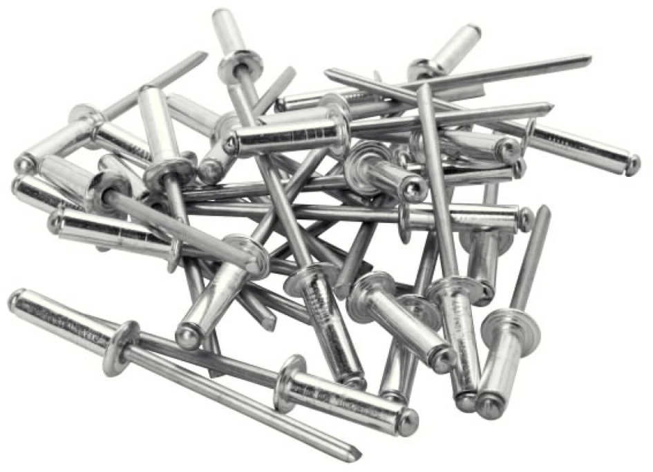 Kniedės, standartinės Al 4,8x10mm 100 vnt, Rapid