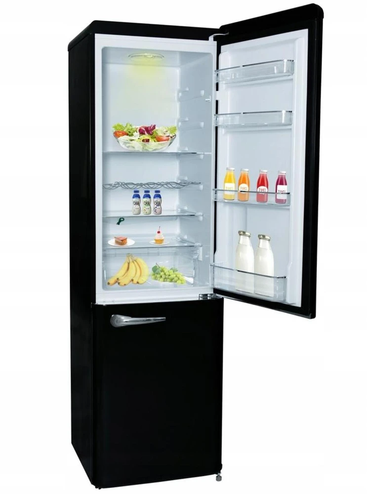 Šaldytuvas Retro fridge-šaldiklis Ravanson LKK-250RB
