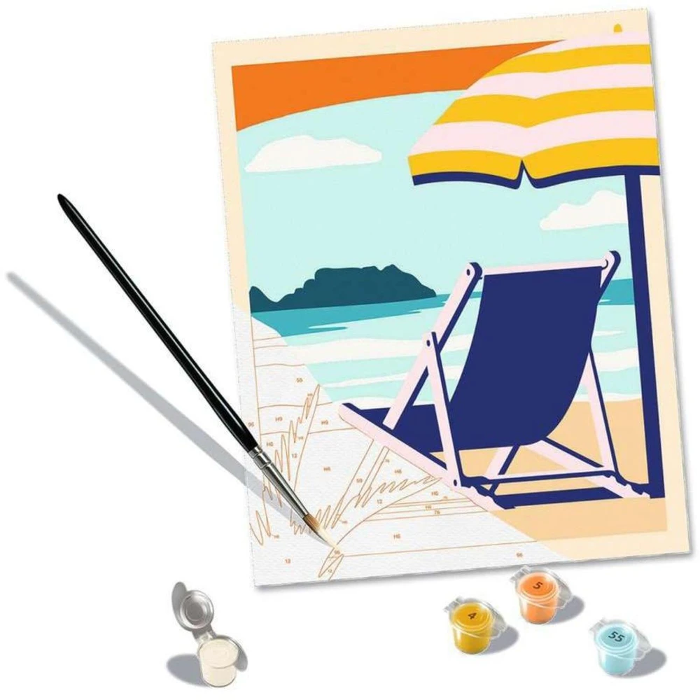 Ravensburger CreArt - Relax at the Beach