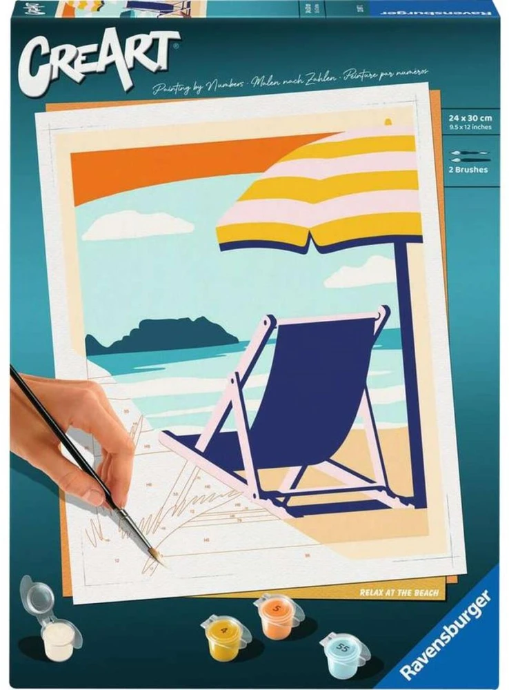Ravensburger CreArt - Relax at the Beach